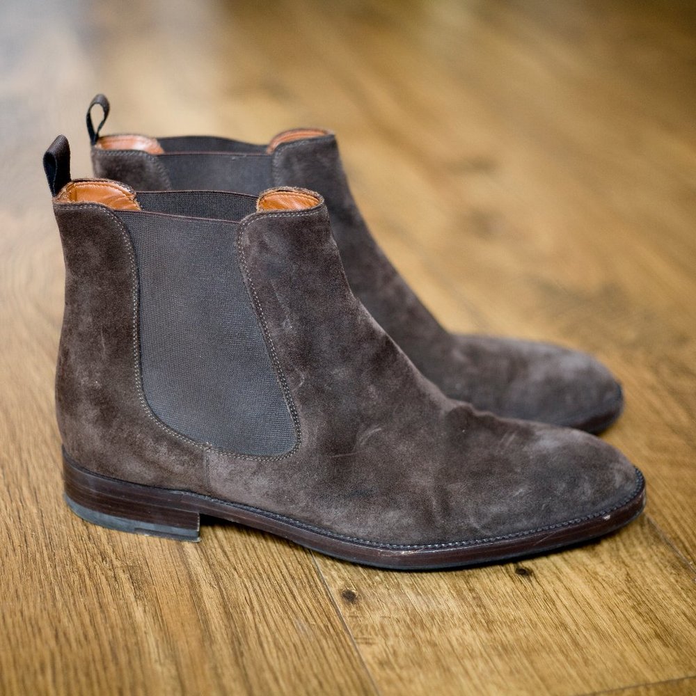 Vero Cuoio men boots made in Italy 46 size 12 EUC NICE husband boyfriend